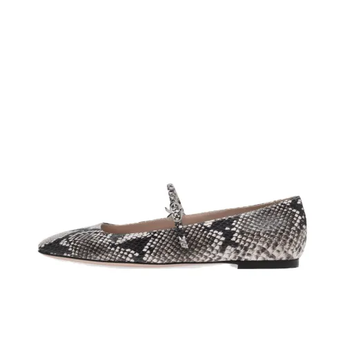 GIANVITO ROSSI Туфли Мэри Джейн Серые Женские