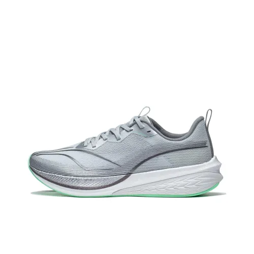 LINING Red Hare 6 Pro Устойчивые к истиранию Низкие Кроссовки для бега Мужские Серые