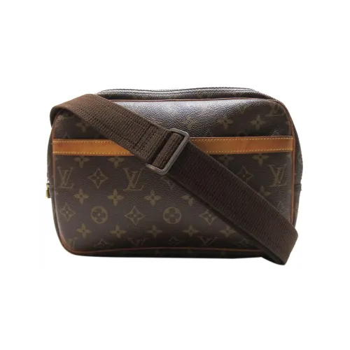 LOUIS VUITTON Холст Camera Сумка Сумка через плечо Сумка на плечо Мужская Коричневая