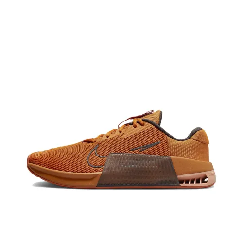 Nike Metcon 9 Slip-Resistant Abrasion-Resistant Low-Top Training Shoes Men's Orange