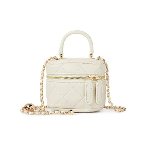 TUCANO PU (полиуретан) с кожаными вставками сумка с цепочкой сумка через плечо мини женская кокосовый молочный белый Хепберн черный