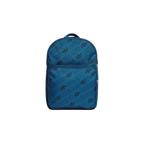 Adidas Originals Nylon Backpack Standard Unisex Blue Adidas Originals Нейлон Рюкзак Стандартный Унисекс Синий