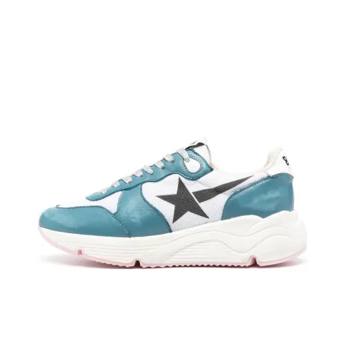 Golden Goose Running Sole Повседневный Низкий Топ Синий Женский