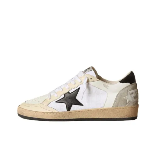 Кроссовки для скейтбординга Golden Goose Ball Star Low Top Белый Желтый Женские