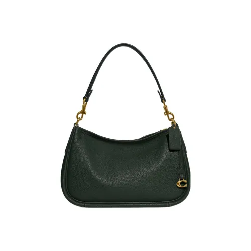 COACH Cary Кожа Сумка на плечо Сумка Сумка через плечо Сумка через плечо Большая Женская Amazon Зеленая