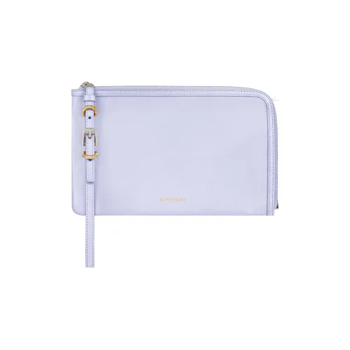 GIVENCHY Voyou Телячья кожа Клатч Женский Светло-фиолетовый