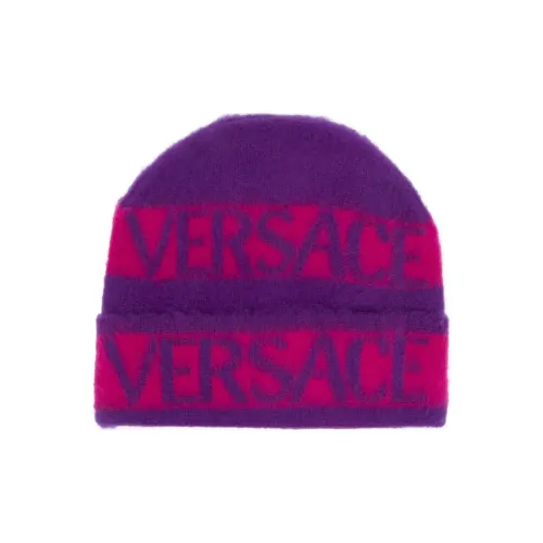 VERSACE Ткань Шапки-бини Детский Фиолетовый