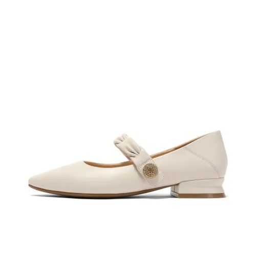 Белль Квадратный Каблук Туфли Мэри Джейн Женские