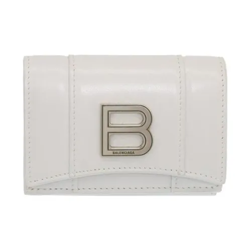 Balenciaga Кожа Кошелек Женский Белый