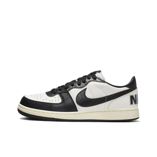 Nike Terminator Low Топ Скейтборд Кроссовки Унисекс Белый Черный