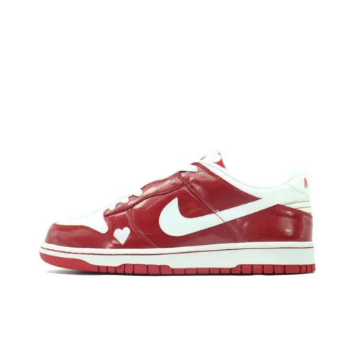 Nike Dunk Slip-Resistant Low Top Скейтборд Кроссовки Женские Red