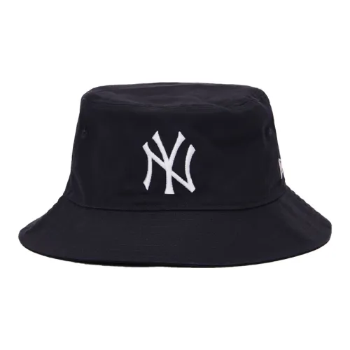 New Era Cotton Bucket Hats Унисекс Белый