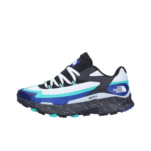 THE NORTH FACE VECTIV TARAVAL Амортизация Износостойкий Низкий Топ Уличная Обувь Мужская Синий Белый