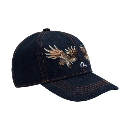 EVISU Хлопок Бейсболка Джинсовый Синий Унисекс