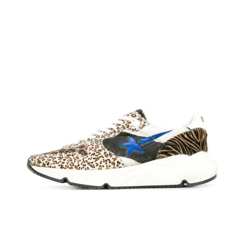Golden Goose Кэжуал Низкий Топ с Леопардовым Принтом Мужской