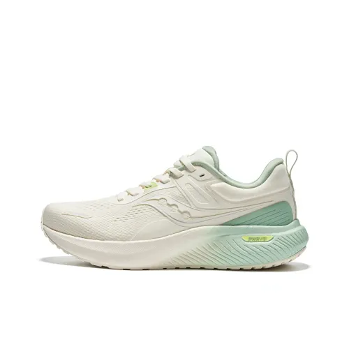Saucony Surge 2 Беговые кроссовки Низкий верх Бежевый Зеленый Унисекс