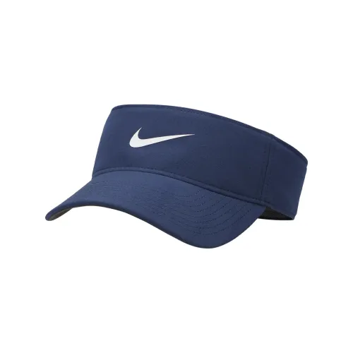 NIKE Солнцезащитные шляпы, синий, унисекс