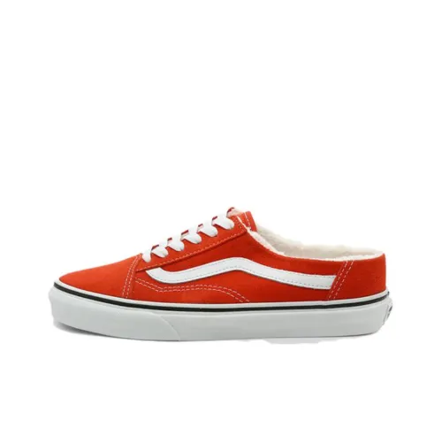 Vans Old Skool Collection Низкие Кроссовки для Скейтбординга Унисекс Оранжевые