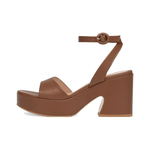 GIANVITO ROSSI Alma one Ремень Сандалии Женские Коричневый