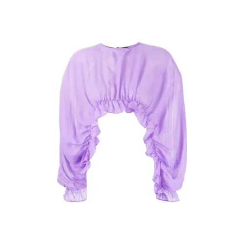 PINKO Полиэстер Шали Фиолетовый Женские