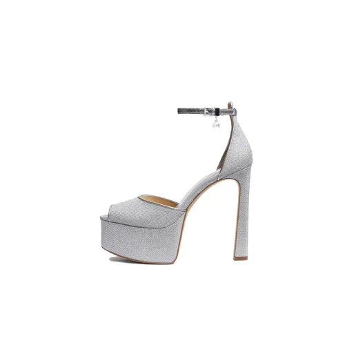 MICHAEL KORS Martina one Ремень Сандалии Женские Серебряные