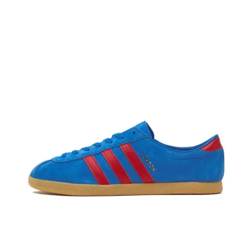 Adidas Originals London Slip-resistant Abrasion-resistant Breathable Low-Top Skateboard Shoes Unisex Red Blue Adidas Originals Лондон противоскользящие устойчивые к истиранию дышащие низкие кеды для скейтбординга унисекс красный синий