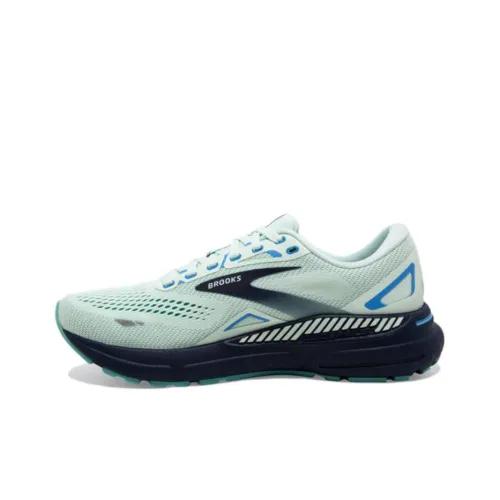 Brooks Adrenaline GTS Амортизация Износостойкий Низкий Топ Повседневные Беговые кроссовки Мужские Зеленые