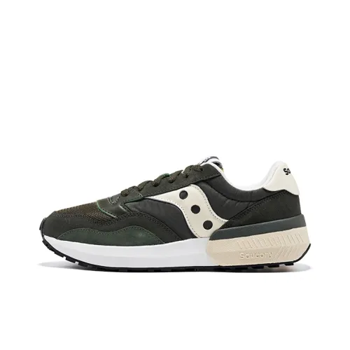 Saucony Jazz Беговые кроссовки Низкие Топ Зеленый Бежевый Унисекс