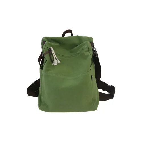 NOMK Холст Рюкзак Женские Фрукт Зеленый Белый Имбирный Желтый Черный