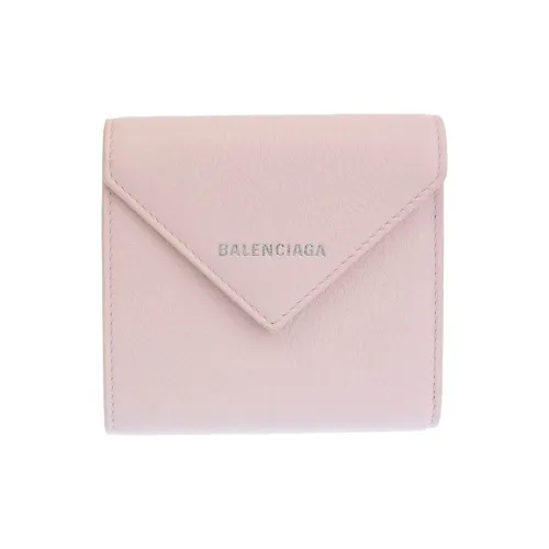 Balenciaga Кожа Кошелек Стандартный Женский Светло-Розовый