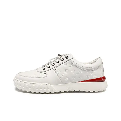 SATCHI Дышащий Противоскользящий Устойчивый к истиранию Легкий Низкий Топ Спортивная Повседневная Обувь Мужская Белый