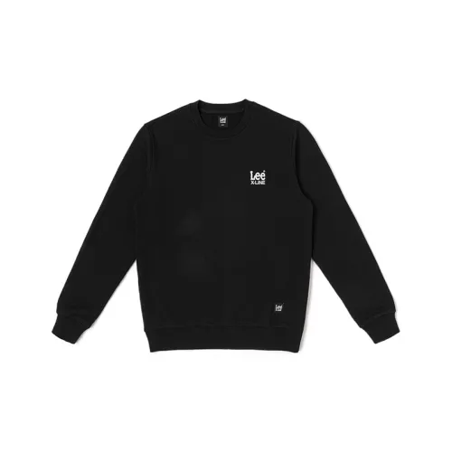 Мужские черные свитшоты Lee co-branded model