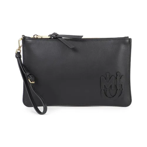 MIU MIU Телячья кожа Клатч Женский Черный