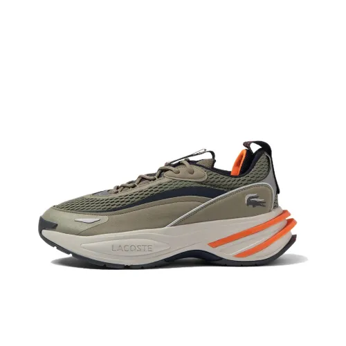 LACOSTE Collaboration Низкий Топ Casual Мужской Армейский Зеленый