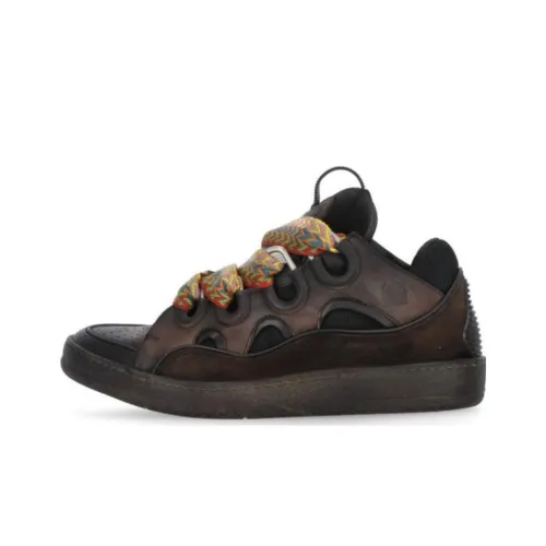 Кроссовки для скейтбординга Lanvin Curb Low Top Коричневые Женские