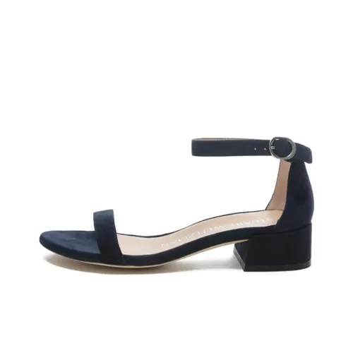 Stuart Weitzman SW One Sandals Strap Women's Dark Blue