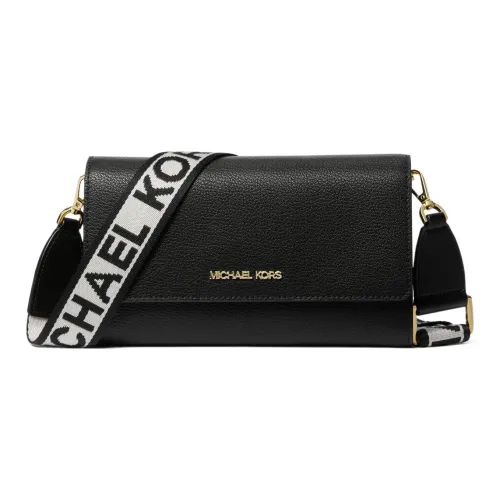 MICHAEL KORS Jet Set Кожа Сумка через плечо Большая Женская Черная