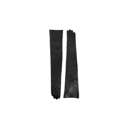 Maison Margiela Кожа Перчатки Черные Женские