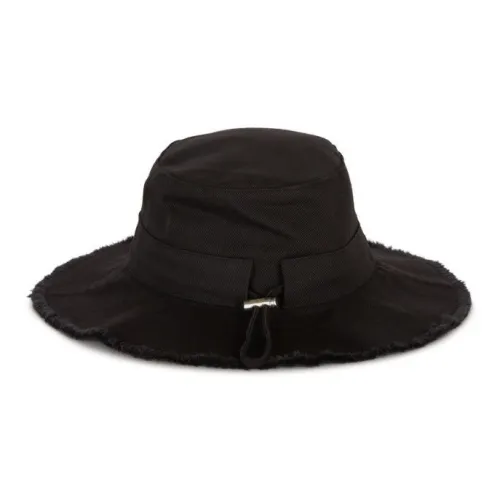 Jacquemus Холст Bucket Hats Unisex Черный