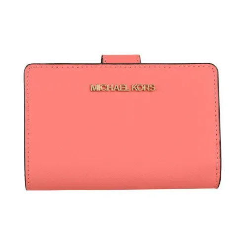MICHAEL KORS Кожа Кошелек Женские Темно-розовый