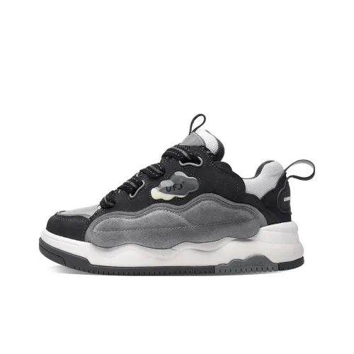 UNNAMED FORCES Облако Пухлые туфли Низкий Топ Модная Повседневная Скейтборд Обувь Унисекс Серый