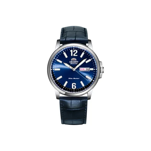 ORIENT Автоматический Механический Механизм Мужские Часы 41мм*41мм*41мм Синий