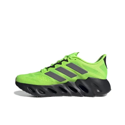 Adidas Switch FWD Slip-resistant Abrasion-resistant Low Top Беговые кроссовки Мужские Зеленые