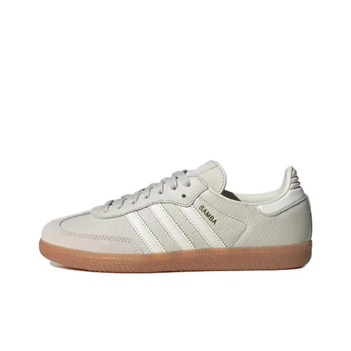 adidas originals SAMBA OG Кроссовки для скейтбординга Низкие Серые Женские