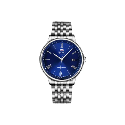ORIENT Classic Collection Автоматический Механический Механизм Часы из Нержавеющей Стали Ремешок Мужские Часы