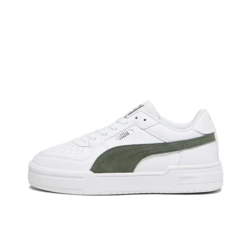 PUMA Ca Pro Low Топ Скейтборд Кроссовки Унисекс Белый Зеленый