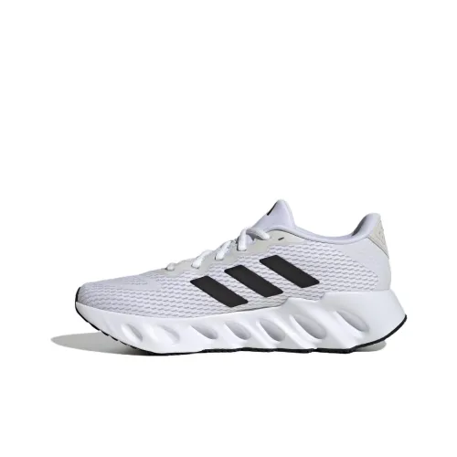 Adidas Switch Run Slip-resistant Abrasion-resistant Low-top Беговые кроссовки Мужские Белые