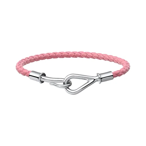 HERMES Jumbo Кожа Браслеты Розовый Женские