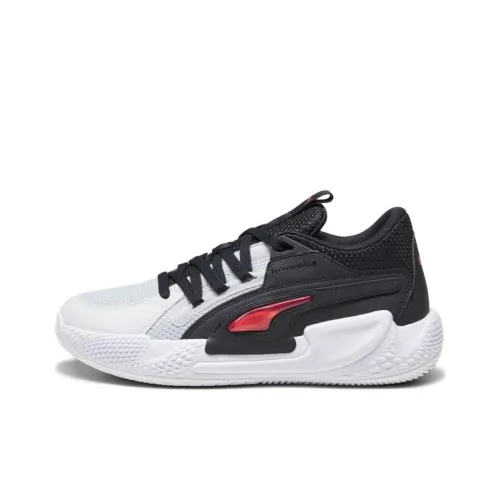PUMA Court Rider 1,0 CHAOS TEAM Низкие Баскетбольные Кроссовки Унисекс Белые