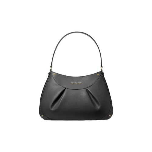 MICHAEL KORS Сумка через плечо из кожи среднего размера женская черная яшма CAMEL